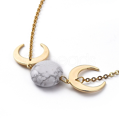 Pendant Necklaces NJEW-JN02655-05-1