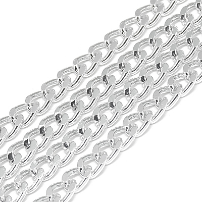 Unwelded Aluminum Curb Chains CHA-S001-022A-1