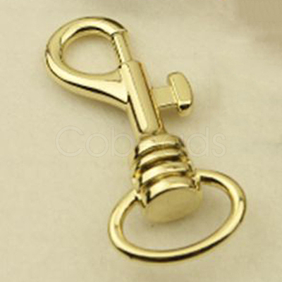 Zinc Alloy Swivel Clasps PURS-PW0005-082D-1