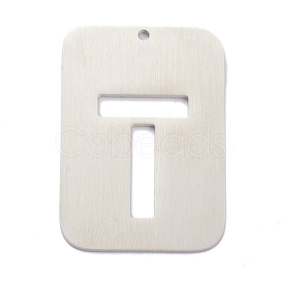 Non-Tarnish 304 Stainless Steel Pendants STAS-K216-49T-P-1