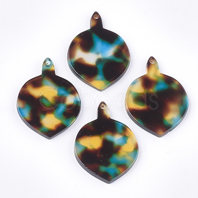 Cellulose Acetate(Resin) Pendants KY-T011-03A-02-1