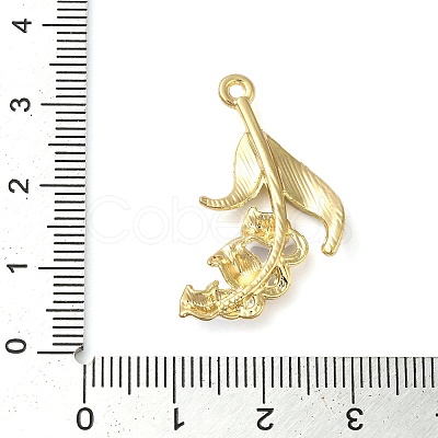 Alloy Enamel Pendants ENAM-U001-04G-G-1