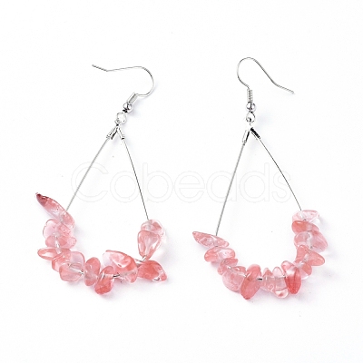 Dangle Earrings EJEW-E255-B18-1