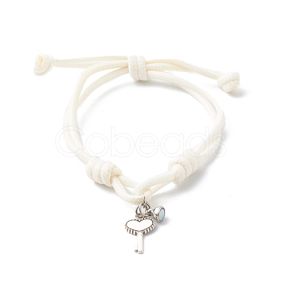 Adjustable Korean Waxed Polyester Cord  Bracelets BJEW-TA00001-1