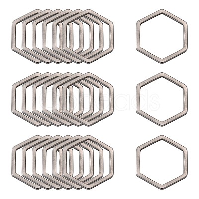 Tarnish Resistant 304 Stainless Steel Linking Ring STAS-S079-26A-1