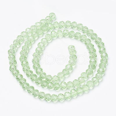 Glass Beads Strands EGLA-A034-T8mm-D09-1