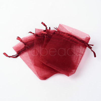 Organza Gift Bags with Drawstring OP-R016-30x40cm-03-1