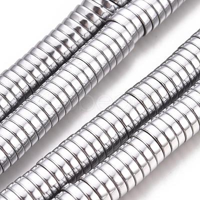 Electroplate Non-magnetic Synthetic Hematite Beads Strands G-F300-17C-01-1