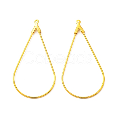 Brass Pendants KK-E050-01G-1