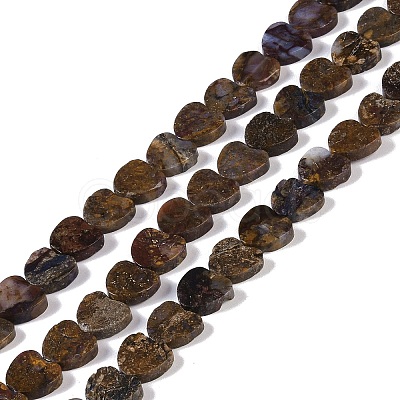 Natural Jasper Beads Strands G-K362-H02-01-1