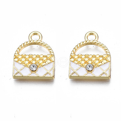 Alloy Enamel Pendants PALLOY-S133-009-1