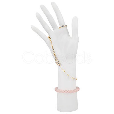 PP Plastic Female Mannequin Right Hand Watch Display Holder ODIS-WH0017-067-1