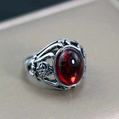 Men's Fashion Ring Zinc Alloy Hip-hop Ring UA5385-5-1