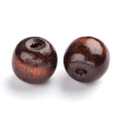 Natural Maple Wood Beads X-TB20mmY-11-1