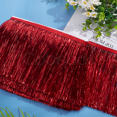 Polyester Fringe Trimmings OCOR-WH0086-09C-1