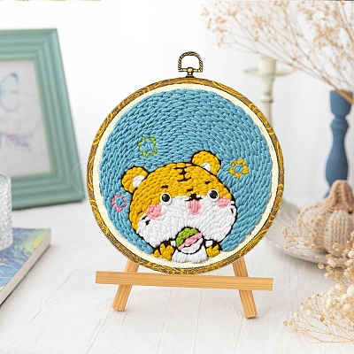 DIY Punch Embroidery Beginner Kits PW-WG3DC73-03-1