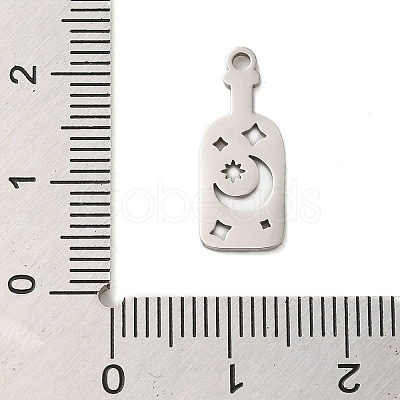 Non-Tarnish 304 Stainless Steel Pendants STAS-S123-03P-03-1