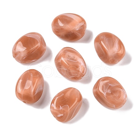 Opaque Acrylic Beads OACR-N137-36D-1