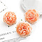 Cloth Artificial Carnations, for Wedding Aisle Centerpieces Table Confetti Party Favors Home Decoration, Light Salmon, 80mm