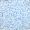 Frosted Colours Glass Seed Beads, Rondelle, Light Blue, 3mm, Hole: 1mm, about 220pcs/set