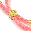 Nylon Cords Bracelet Makings Fit for Connector Charms AJEW-P116-01G-06-3
