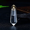 Natural Quartz Crystal Perfume Bottles PW-WGACEC4-07-1