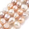 Natural Cultured Freshwater Pearl Beads Strands PEAR-P062-26F-1