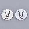 Natural Freshwater Shell Charms SHEL-S276-119Y-2