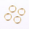 304 Stainless Steel Open Jump Rings X-STAS-O098-01G-19-1