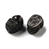 Natural Silver Obsidian Beads G-M409-03-2