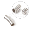 304 Stainless Steel Bayonet Clasps X-STAS-I013-8mm-1