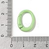 Spray Painted Alloy Spring Gate Rings AJEW-C035-01H-3