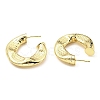 Rack Plating Brass Round Stud Earrings KK-C026-21G-2