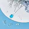 SUNNYCLUE 6Pcs 3 Style 925 Sterling Silver Pendant Bails STER-SC0001-17-4