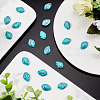 ARRICRAFT Synthetic Turquoise Cabochons TURQ-AR0001-11-5