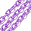 Opaque Acrylic Cable Chains CHAC-P001-03-3
