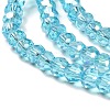 Transparent Glass Beads EGLA-A035-T4mm-B08-3