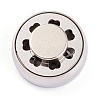 304 Stainless Steel Magnetic Diffuser Locket Aromatherapy Essential Oil Buckle AJEW-M027-04P-3