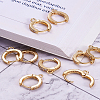 Eco-Friendly Brass Earring Hoops Findings KK-TA0007-40-19