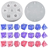 DIY Polyhedral Game Dice Silicone Molds PW-WG25879-01-2