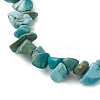 Natural Howlite Anklets AJEW-AN00592-04-3