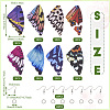 DIY Butterfly Wing Earring Making Kit DIY-TA0006-45-4