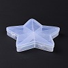 10 Grids Transparent Plastic Box CON-B009-06-3