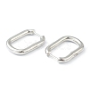 Brass Huggie Hoop Earrings EJEW-L234-027A-4