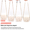 WADORN 4Pcs 4 Colors Imitation Leather Crossbody Long Purse Straps FIND-WR0009-03G-3