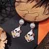 304 Stainless Steel Dangle Earrings EJEW-JE06113-4