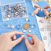 Unicraftale DIY Blank Dome Earring Ring Pendant Making Kit DIY-UN0005-03-4