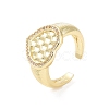 Brass Cuff Finger Rings RJEW-H227-02G-03-2