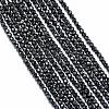 Non-magnetic Synthetic Hematite Bead Strands G-G914-2mm-33-1