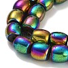 Synthetic Magnetic Hematite Beads Strands G-P545-H01-01B-3